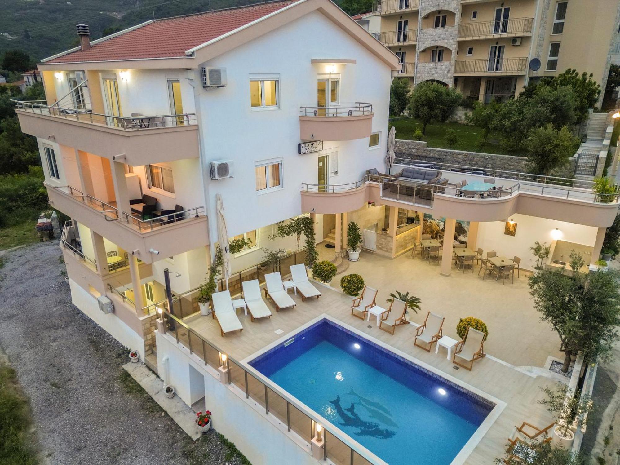 Villa Lux Rajovic บุดวา ภายนอก รูปภาพ